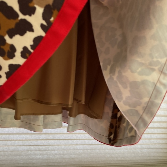 Etcetera cha-cha animal print skirt 8 - Picture 6 of 10
